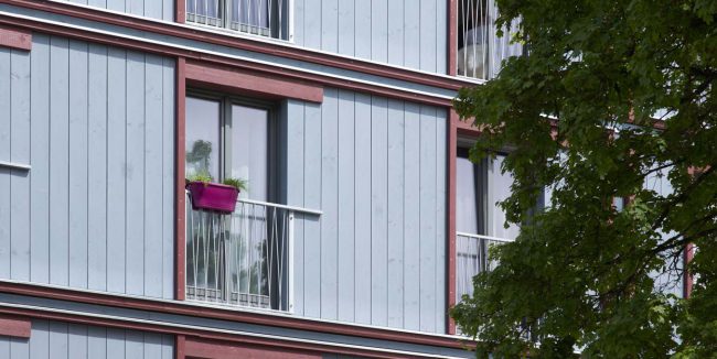 Parkplatzüberbauung am Dantebad, München